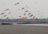 Drachensteigen am Meer von Sankt Peter Ording